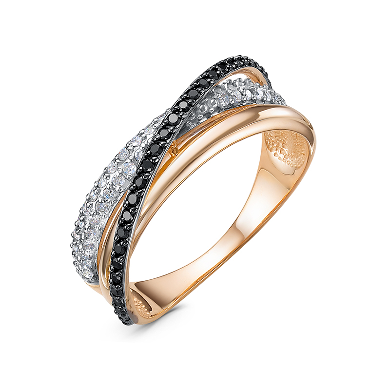 Кольцо, золото, бриллиант, БР112429